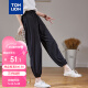 唐狮（TonLion）2023女休闲束脚裤 二批/黑色（无标款） XL 