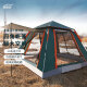 畅意游（Easy Tour）全自动帐篷野营公园速开3-4人野外露营户外休闲2.4*2.4m 墨绿