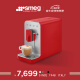 SMEG 斯麦格 意大利意式咖啡机全自动小型家用 蒸汽打奶泡咖啡机办公室 磨豆机咖啡豆研磨机 BCC02 红色