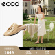 爱步（ECCO）穆勒鞋女 2024年夏季新款时尚优雅方头流苏包头凉拖鞋 安妮208533 裸色20853301211 37