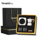 Mongdio 摩卡壶礼盒套装 摩卡咖啡壶意式家用煮咖啡机 摩卡壶礼盒A