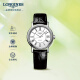 浪琴（LONGINES）瑞士手表 时尚系列 机械皮带女表 L43224112