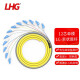 LHG LC单模12芯束状尾纤1.5米长度超电信级ODF配线架分纤箱分支光缆12色熔纤盘集束尾纤