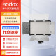 神牛（Godox） led308CII二代补光灯新闻访谈直播间演播室专用常亮灯外拍录像拍照摄影柔光灯 LED308WII变色版【电池另购】 官方标配