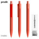 prodir DS4四维巨能写圆珠笔 瑞士进口1.0超长3000米书写高档商务办公油笔 红色（单支）