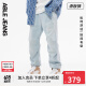 ABLE JEANS【束脚滑板裤】宽松运动工装裤休闲裤子男830035 水洗浅靛蓝-342830035 M