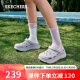 斯凯奇（Skechers）2024新款女鞋夏季泡泡鞋软弹厚底缓震外穿洞洞鞋时尚凉拖鞋111127