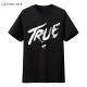 百大DJ瑞典A神艾维奇 Avicii TRUE纪念短袖t恤男电音半袖体恤夏季 TRUE 黑色 XXL（230斤到250斤）
