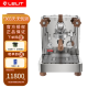 LELIT意大利进口Lelit咖啡机Bianca V3/PL162T意式家用半自动旋转泵双锅炉台式可上下水E61冲煮头 不锈钢色