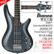 IBANEZ依班娜电贝斯SR300e夜雪渐变SR370 SR305Eb Bass贝司 5弦4弦进口 SR300E-IPT 金属闪灰黑色