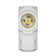 务本（WUBEN） 务本X-0手电筒强光充电户外便携家用随身EDC应急照明灯 铝板白色