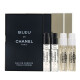香奈儿（Chanel）蔚蓝男士香水小样试管体验装 1.5ml*4支（蔚蓝+嘉柏丽尔）