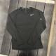 耐克（NIKE）长袖T恤男装夏季新款薄款透气户外跑步健身透气卫衣套头衫 DD4755-010黑色  L