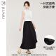 玖慕（JIUMU）一片式防晒半身裙长款夏季户外骑行度假防紫外线裙子 KD002