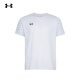 UNDER ARMOUR运动休闲篮球跑步健身速干透气新款男女T恤短裤套装24500509 白色T恤 L