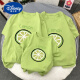 迪士尼（Disney）亲子装T恤网红潮流短袖2023新款夏季棉质夏装一家三四口全家上衣 绿色-柠檬 大人XL (125-150斤)