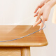雨毅桌布餐桌垫软玻璃PVC防水防油茶几垫隔热垫 1.5mm 80*130支持定制