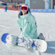 DOOK SNOW 新款韩版滑雪服男女套装户外防水单板双板防风保暖套头衫情侣款滑雪服 薄荷绿（女套装） M