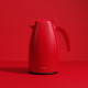 雷德夫（LEIDFOR）B2 保温水壶 家用小型 玻璃内胆咖啡壶热水暖壶 暖瓶保温壶 中国红简约款 1500ml