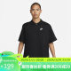 耐克（NIKE）男子T恤AS M NK CLUB POLO MATCHUPOS运动服DX0618-010黑色2XL码