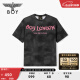 BOY LONDON【蔷薇之恋】 潮牌短袖夏季新款朋克印花圆领T恤  N01036 灰色 M