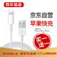 SHURUI 苹果数据线充电器线快充线USB电源线iPhone15 13 14 12 11 XS XR 7 X 8P 苹果一米线
