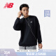 NEW BALANCE NB 官方24年新款卫衣男款圆领休闲运动长袖套头衫 BK MT41507 L