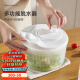 加度蔬菜脱水器家用沙拉甩干机小型手动厨房洗菜盆水果沥水神器