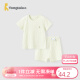童泰（TONGTAI）婴儿内衣套装夏季衣服儿童薄款家居内衣TS41J322-DS绿色100cm