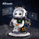 未及太空熊猫半机甲宇航员兼容乐高潮玩积木模型玩具男女生生日礼物