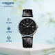 浪琴（LONGINES）瑞士手表 时尚系列 机械皮带男表 L49214522