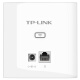 TP-LINK TL-AP302I-DC薄款(方) 300M无线86型面板式AP 企业级酒店别墅全屋wifi接入 DC供电 AC管理