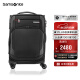 新秀丽（Samsonite）行李箱拉杆箱商务质感旅行箱大容软箱登机箱黑色20英寸AZ7*09001