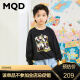 MQD男女童卫衣中大童圆领上衣2022新款儿童卡通套头卫衣洋气 黑色 110cm