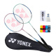 YONEX尤尼克斯羽毛球拍N6i男女2支耐用型yy套装双拍(已穿线)含手胶+球