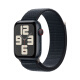 Apple/苹果 Watch SE 2023款智能手表GPS+蜂窝款44毫米午夜色铝金属表壳午夜色回环运动型表带MRHD3CH/A