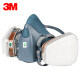3M7502舒适型硅胶防毒面具面罩口罩主体中号 防喷漆化工消毒用