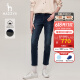 哈吉斯（HAZZYS）女装秋季新款时尚修身小脚牛仔裤ATDSP02DP26 深藏青色DN 160/72A 40