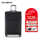 新秀丽（Samsonite）超轻行李箱前开口软箱布箱子时尚商务旅行出差大容量\HQ2 黑色 20英寸 |带应急包|净重1.93Kg