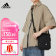 阿迪达斯 （adidas）斜挎包单肩包休闲运动包男潮流小背包旅行包手机包 黑色