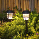 燕妹子（Yanmeizi）太阳能地灯户外防水草坪庭院景观灯院子地插式花园灯防水露营氛围 2个灯-暖光-复古太阳能草坪灯
