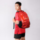 李宁国家队乒乓球包背包多功能教练包运动双肩包 ABST111-2 红色【加厚背垫】