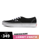 vans【滔搏运动】VANS万斯男鞋女鞋板鞋低帮帆布鞋系带硫化鞋情侣鞋 VN000EE3BLK 41