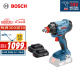 博世（BOSCH）GDX 180-LI 18V充电式电动扳手机 锂电冲击起子机螺丝刀 双电版