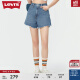 Levi's李维斯24夏季新款女士牛仔短裤显瘦显高时尚复古气质百搭 蓝色 26