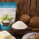 赫丽特奇-斯里兰卡原装进口有机细粒椰蓉500g  有机认证面包蛋糕烘焙原料