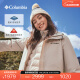 Columbia哥伦比亚男女情侣银点三合一防水冲锋衣鸭绒羽绒服XE1504 278米白色 L(180/100A)