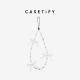 CASETIFY 雪花蝴蝶结手机链 适用于iPhone全系列便携手机挂链配件