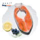禧美海产 冷冻三文鱼排1kg（银鲑）独立包装3-4袋 智利 海鲜水产 轻食