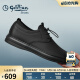 金利来（goldlion）男鞋正装舒适柔软耐磨休闲皮鞋50873076101A黑色41码